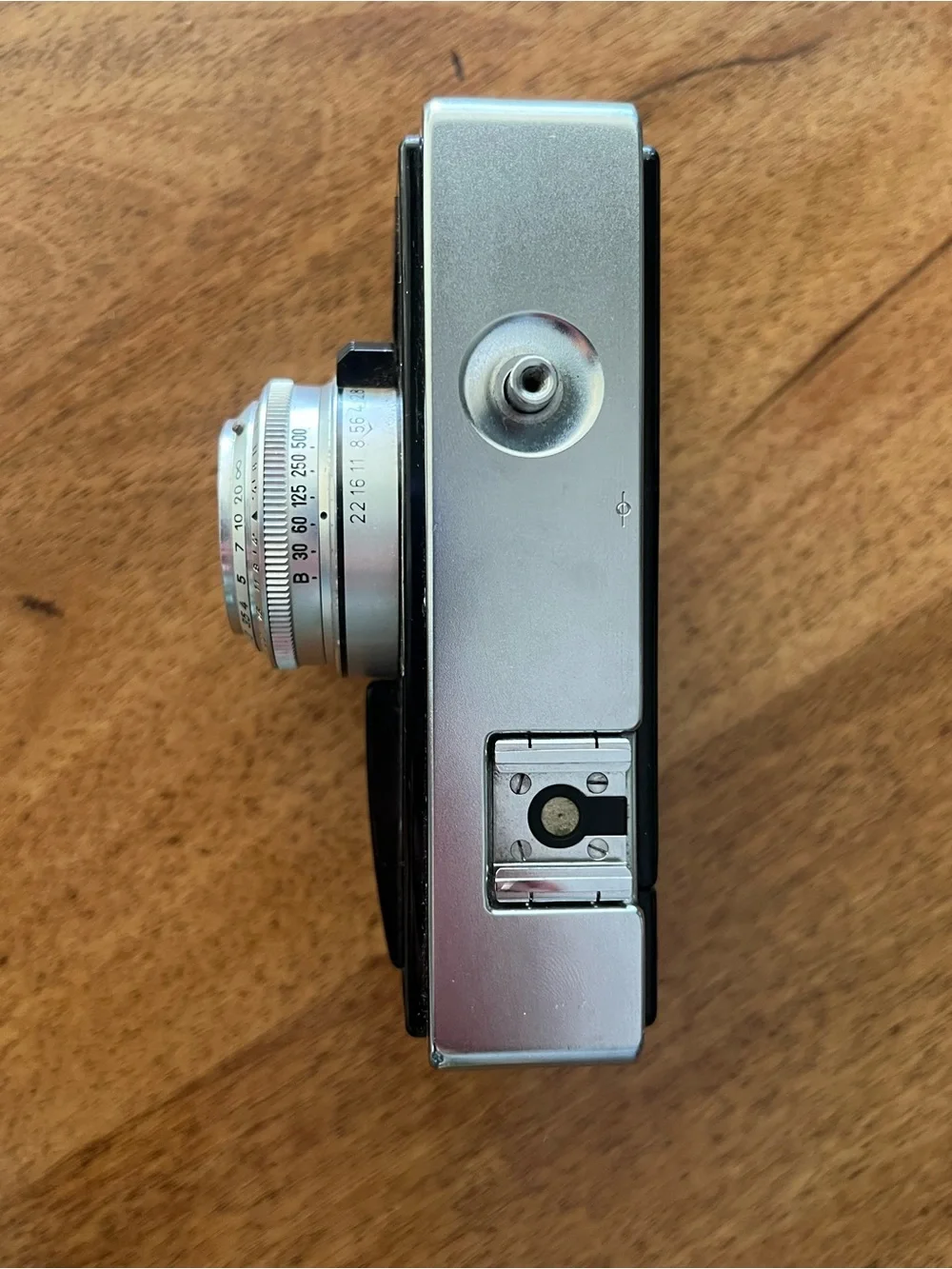 Vintage 60s Kodak Instamatic 500 Camera in Black and Silver